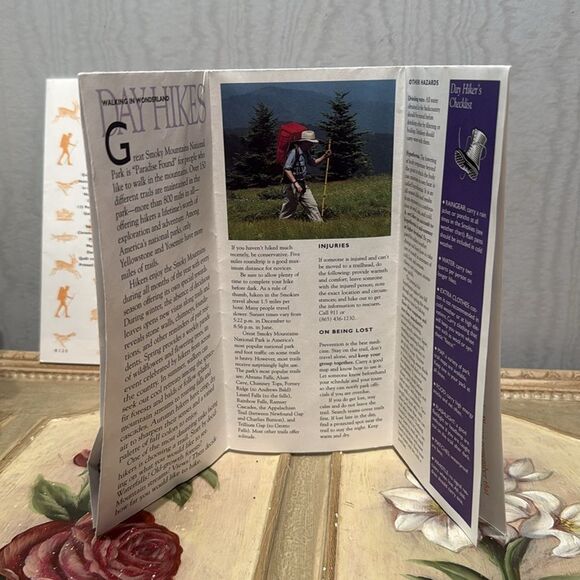 Vintage 1998 Great Smoky Mountains National Park Pamphlets Set of Four - Picture 9 of 16